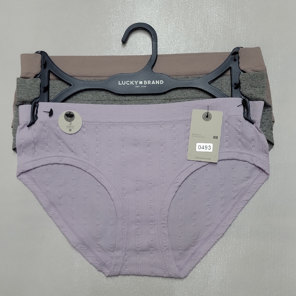 Lucky Brand Underwear Set - Purple, Gray, and Brown